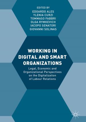 Cover of the book Working in Digital and Smart Organizations by Seyed Rasoul Etesami