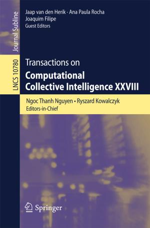 Cover of Transactions on Computational Collective Intelligence XXVIII