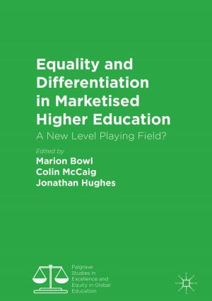 Cover of the book Equality and Differentiation in Marketised Higher Education by R.M. O’Toole B.A., M.C., M.S.A., C.I.E.A.