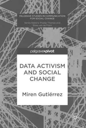 Cover of the book Data Activism and Social Change by Alessandro Clericuzio