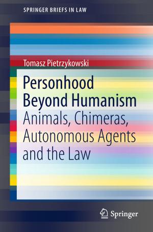 Cover of the book Personhood Beyond Humanism by Joseph J. Kaminski