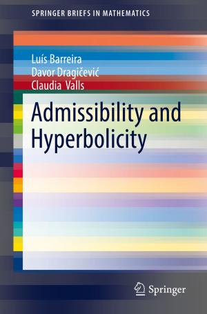 Cover of the book Admissibility and Hyperbolicity by Luciano L'Abate