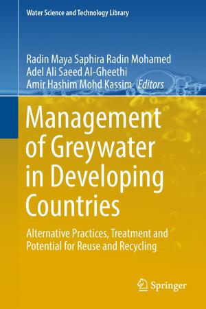 Cover of the book Management of Greywater in Developing Countries by Junjie Gu, Zhongxue Gan