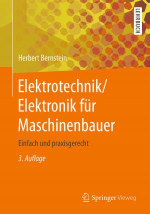 Book cover of Elektrotechnik/Elektronik für Maschinenbauer