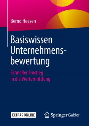 Cover of the book Basiswissen Unternehmensbewertung by Wolfgang Becker, Robert Holzmann, Christian Hilmer