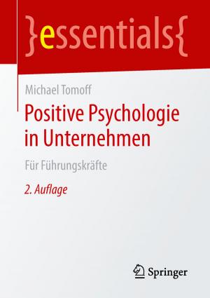 Cover of the book Positive Psychologie in Unternehmen by Viktor Sarris