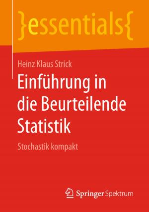 Cover of the book Einführung in die Beurteilende Statistik by Walter Huber