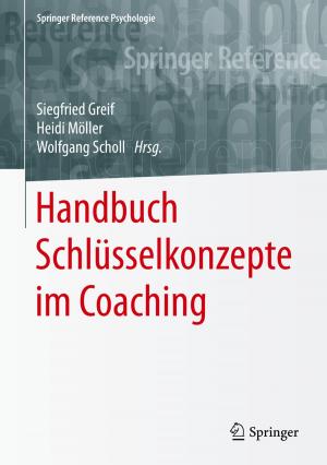 Cover of the book Handbuch Schlüsselkonzepte im Coaching by Alexander Seidl