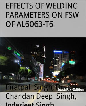 Cover of the book EFFECTS OF WELDING PARAMETERS ON FSW OF AL6063-T6 by Miriam Becker