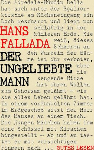 Cover of the book Der ungeliebte Mann by Gunter Pirntke