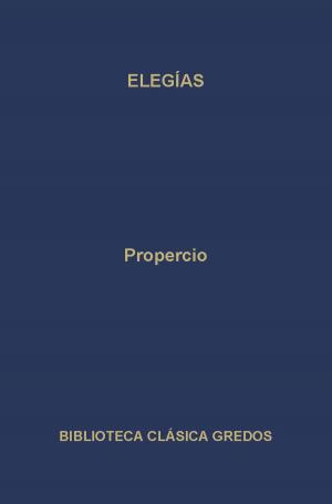Cover of the book Elegías by Varios autores