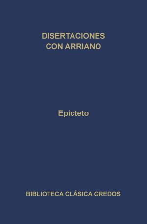 Cover of the book Disertaciones por Arriano by Platón