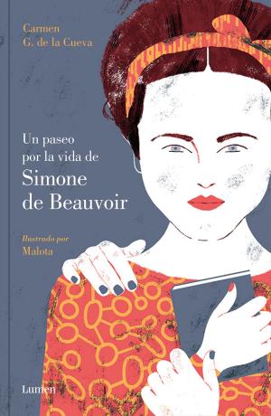 Cover of the book Un paseo por la vida de Simone de Beauvoir by Andrés Sorel