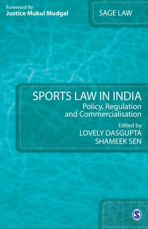 Cover of the book Sports Law in India by Robert Weis