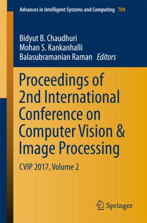 Cover of Proceedings of 2nd International Conference on Computer Vision & Image Processing
