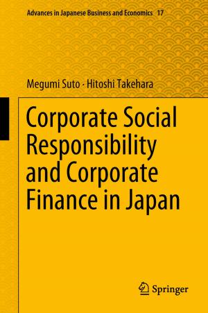 Book cover of Corporate Social Responsibility and Corporate Finance in Japan