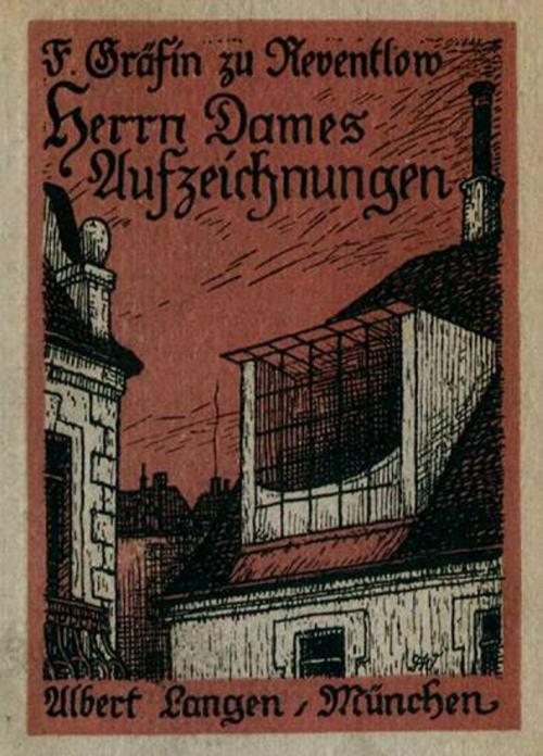 Cover of the book Herrn Dames Aufzeichnungen by F. Gräfin zu Reventlow, Green Bird Press