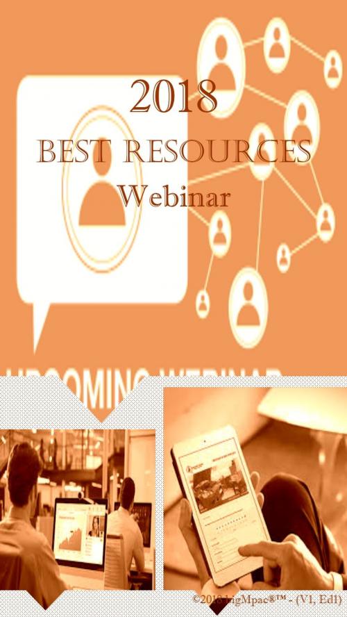 Cover of the book 2018 Best Resources for Webinar by Antonio Smith, Antonio Publishings