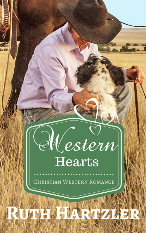 Cover of the book Western Hearts (Christian Western Romance) by Ruth Hartzler, Amish Romance Books