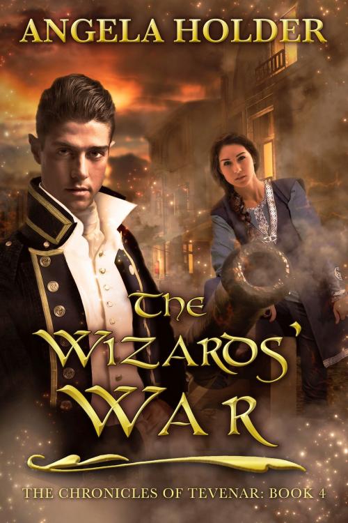 Cover of the book The Wizards' War by Angela Holder, Deore Press