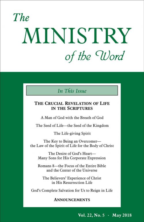 Cover of the book The Ministry of the Word, Vol. 22, No. 5 by Various Authors, Living Stream Ministry