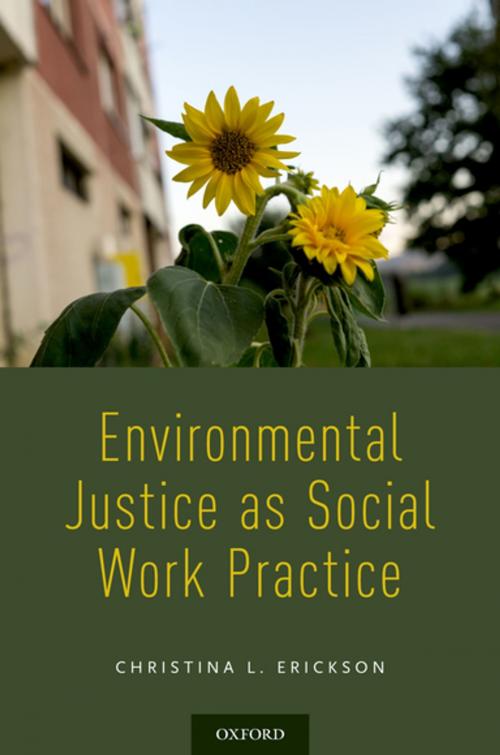 Cover of the book Environmental Justice as Social Work Practice by Christina L. Erickson, Oxford University Press