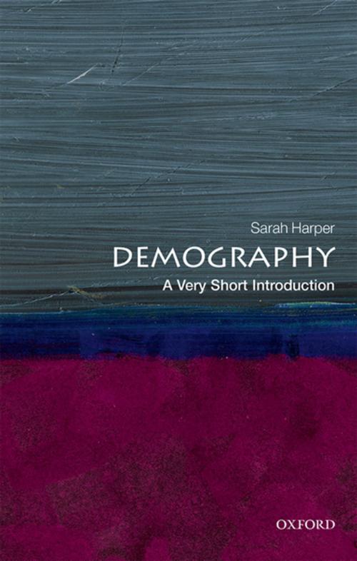 Cover of the book Demography: A Very Short Introduction by Sarah Harper, OUP Oxford