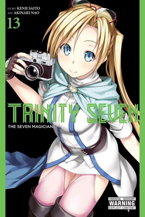 Cover of the book Trinity Seven, Vol. 13 by Kenji Saito, Akinari Nao, Yen Press