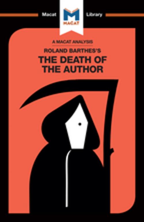 Cover of the book Roland Barthes's The Death of the Author by Laura Seymour, Macat Library