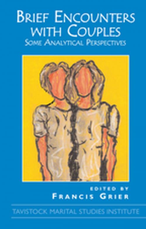 Cover of the book Brief Encounters with Couples by Francis Grier, Taylor and Francis