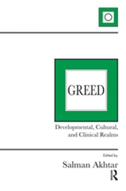 Cover of the book Greed by , Taylor and Francis