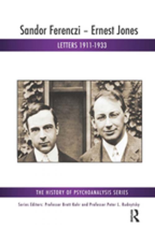 Cover of the book Sandor Ferenczi - Ernest Jones by Sandor Ferenczi, Ernest Jones, Taylor and Francis
