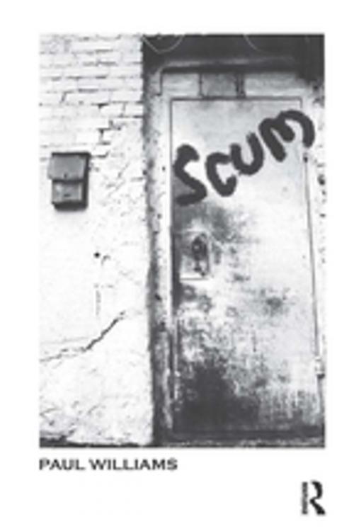 Cover of the book Scum by Paul Williams, Taylor and Francis