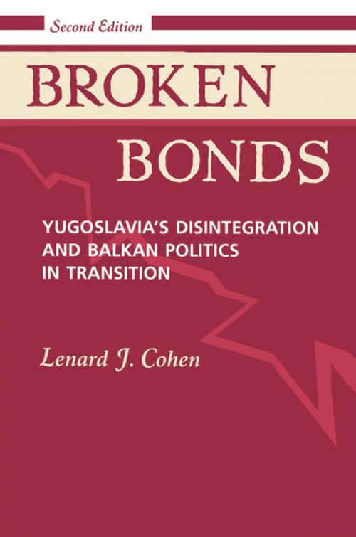 Cover of the book Broken Bonds by Lenard J Cohen, Taylor and Francis