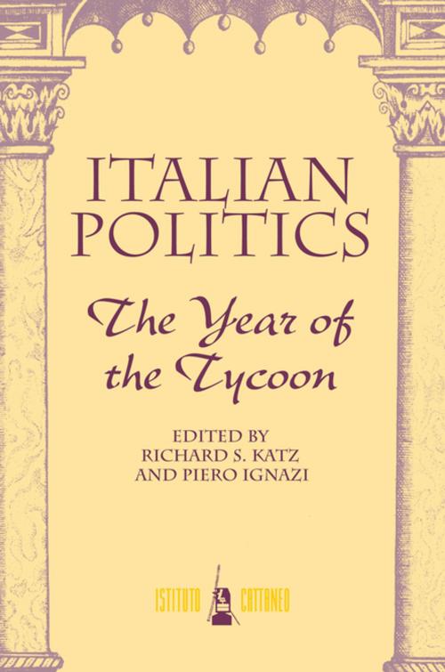 Cover of the book Italian Politics by Richard S Katz, Taylor and Francis