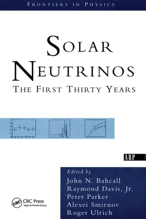 Cover of the book Solar Neutrinos by Raymond Davis, Jr., CRC Press