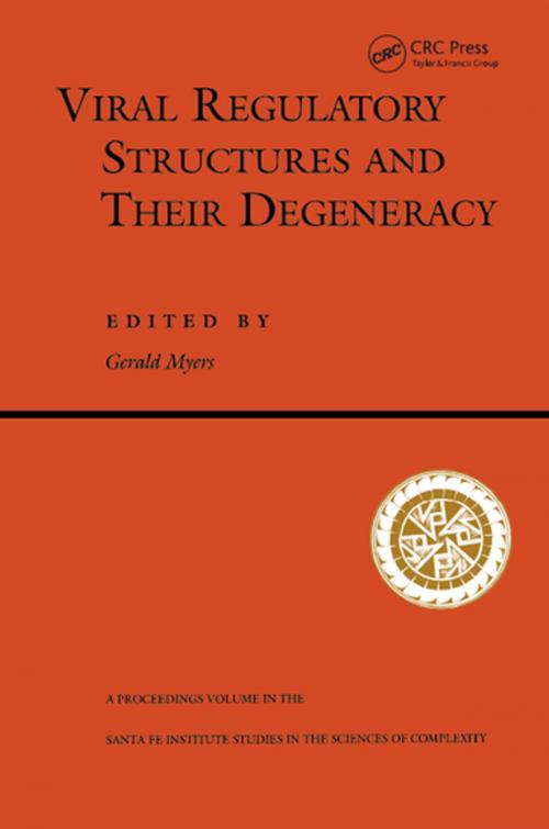 Cover of the book Viral Regulatory Structures And Their Degeneracy by Gerald Myers, CRC Press