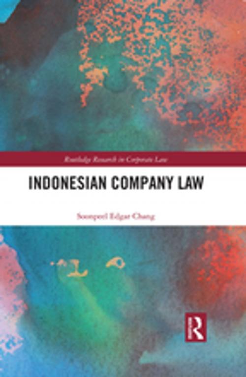 Cover of the book Indonesian Company Law by Soonpeel Edgar Chang, Taylor and Francis