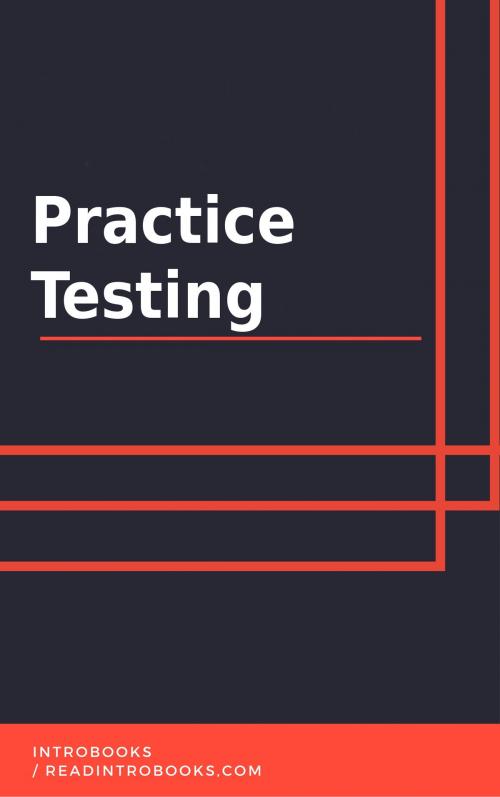 Cover of the book Practice Testing by IntroBooks, IntroBooks
