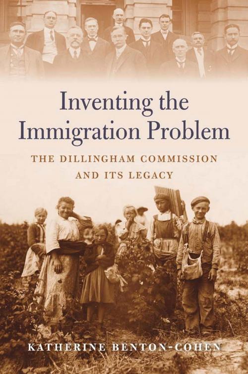 Cover of the book Inventing the Immigration Problem by Katherine Benton-Cohen, Harvard University Press
