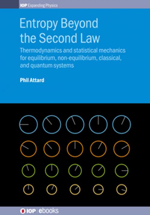 Cover of the book Entropy Beyond the Second Law by Phil Attard, Institute of Physics Publishing
