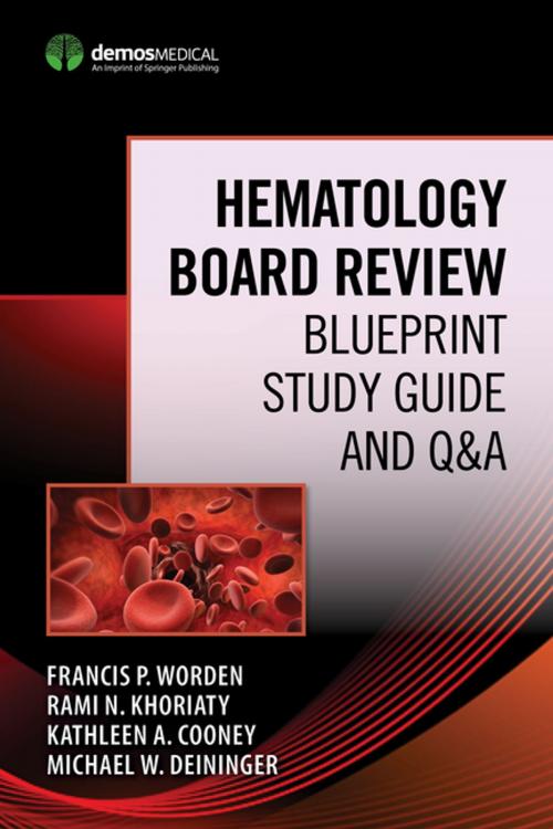 Cover of the book Hematology Board Review by Francis P. Worden, MD, Springer Publishing Company