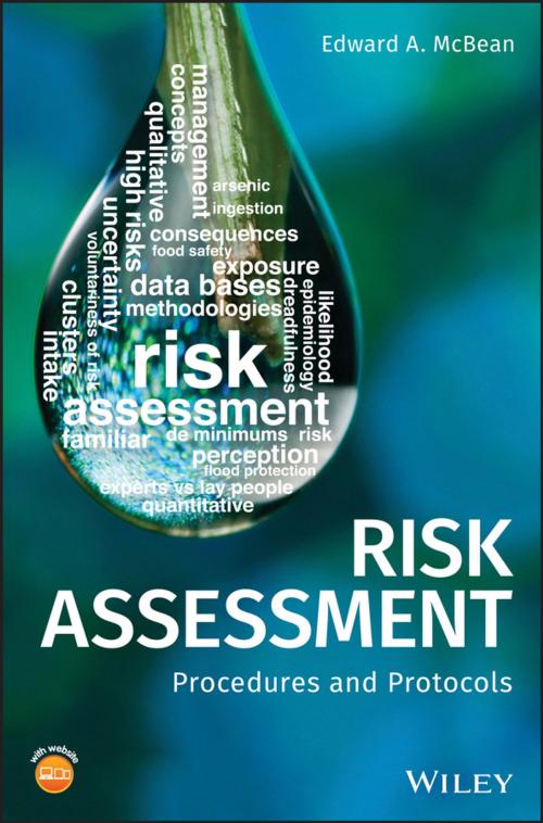 Cover of the book Risk Assessment by Edward A. McBean, Wiley