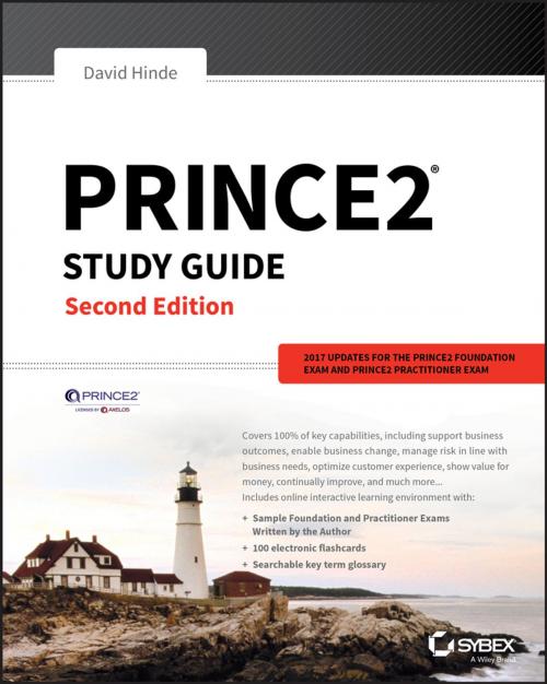Cover of the book PRINCE2 Study Guide by David Hinde, Wiley