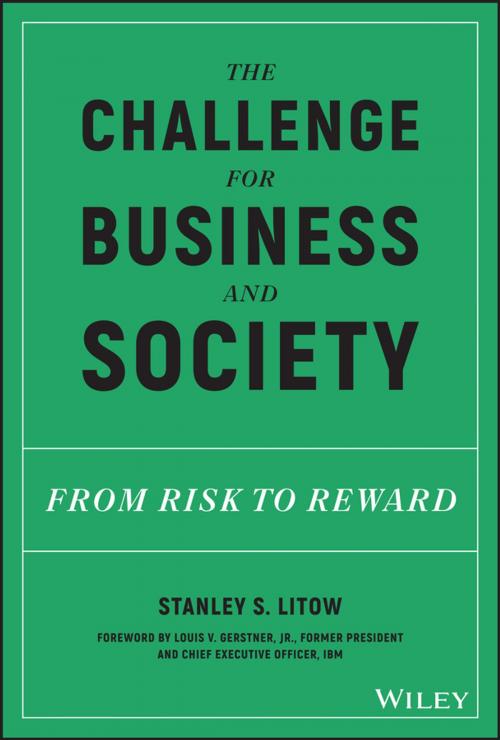 Cover of the book The Challenge for Business and Society by Stanley S. Litow, Wiley