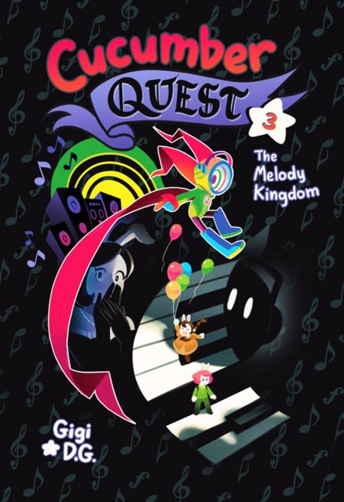 Cover of the book Cucumber Quest: The Melody Kingdom by Gigi D.G., First Second