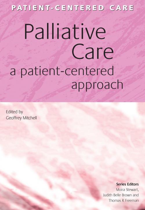 Cover of the book Palliative Care by Geoff Mitchell, CRC Press