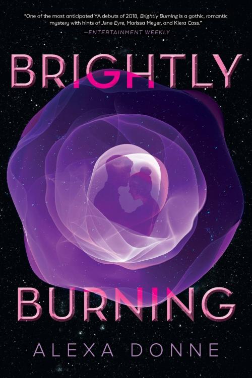 Cover of the book Brightly Burning by Alexa Donne, HMH Books