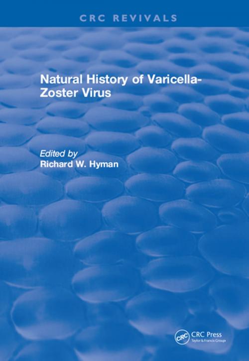 Cover of the book Natural History of Varicella-Zoster Virus by R.W. Hyman, CRC Press