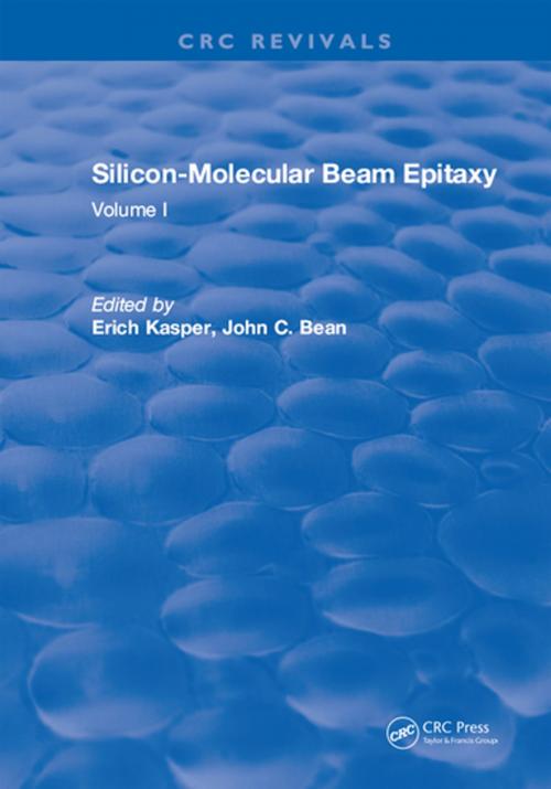 Cover of the book Silicon-Molecular Beam Epitaxy by E. Kasper, CRC Press
